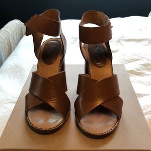 Madewell Crisscross High-Heel Sandal